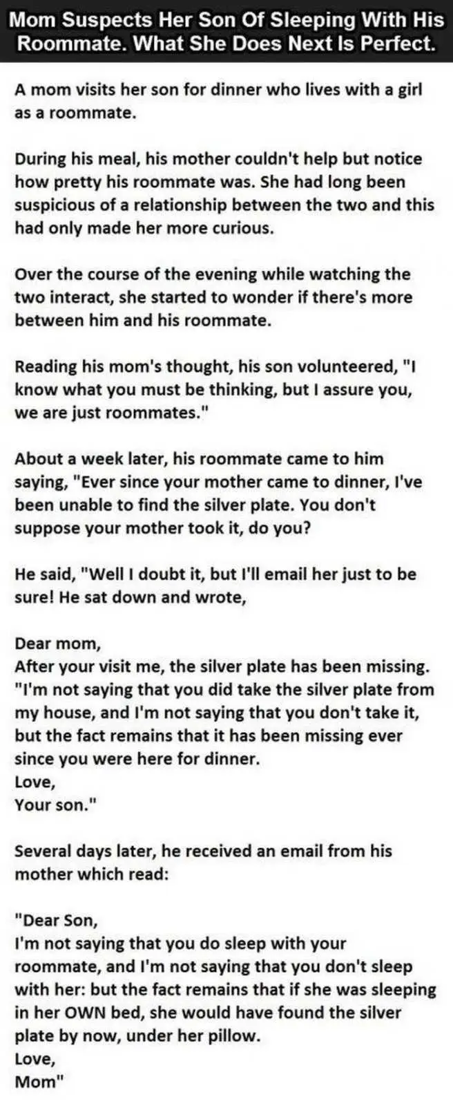 Funny Short Story About A Mom's Intuition