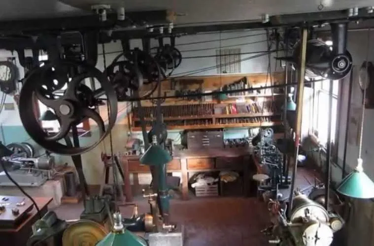 Inside Look At An Early 1900S Steam Powered Machine Shop Videos Featured