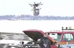 Faa Grounds Drone Beer Delivery For Ice Fishermen Featured