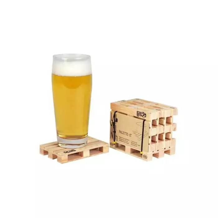 Mini Wooden Palette Drink Coasters Pictures 005