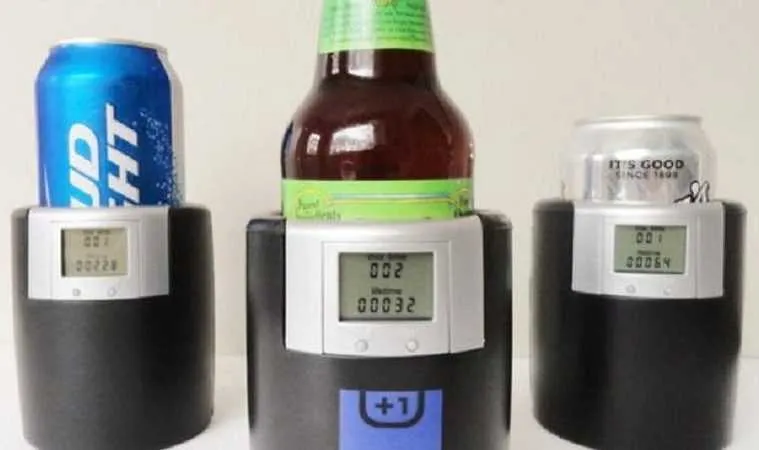 The Bevometer  Beer Koozie That Counts How Many Beer You Have Drank Video Featured