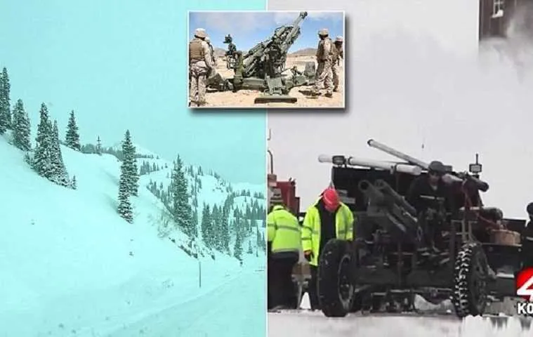 Colorado Department Of Transportation Using Ww2 105Mm Howitzer To Clear Snow Featured