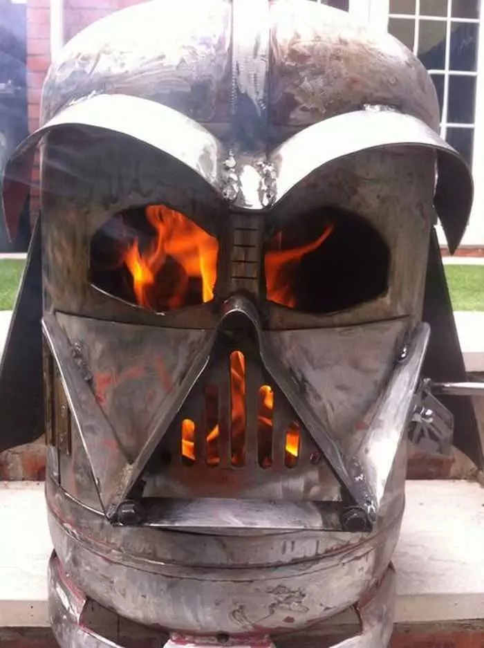 How To Make The Big Bad Vader Log Burner Pictures 004