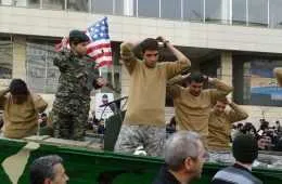 Iran Mocking United States Sailors In A Parade Featured