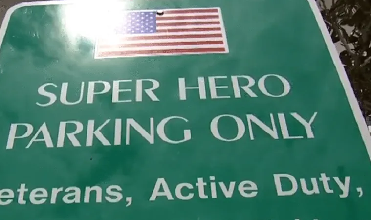 Florida City Now Has Super Hero Parking Spots For Veterans And First Responders Featured