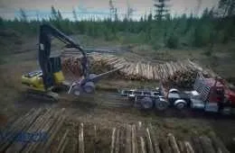 Start To Finish Logging And A Tour Through The Sawmill  Pretty Great Hd Aerial Footage Featured