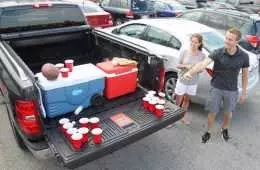 The Penda Tailgate Beer Pong Table Featured