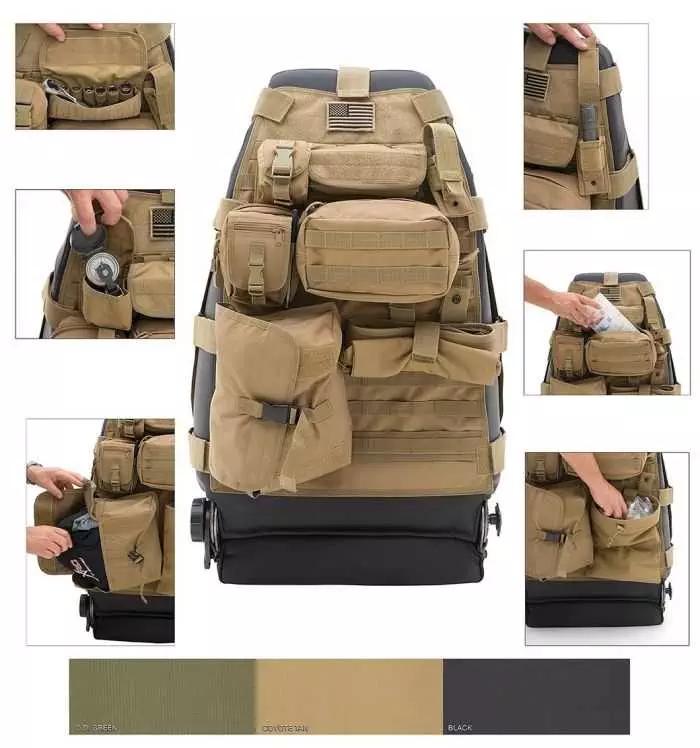 Smittybilt Tactical Seat Covers Pictures 003