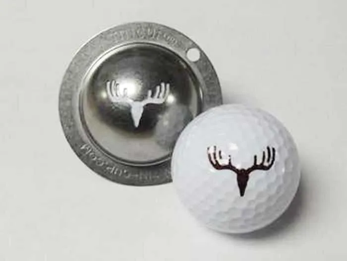 Tin Cup Golf Ball Custom Marker Alignment Tool Pictures 003