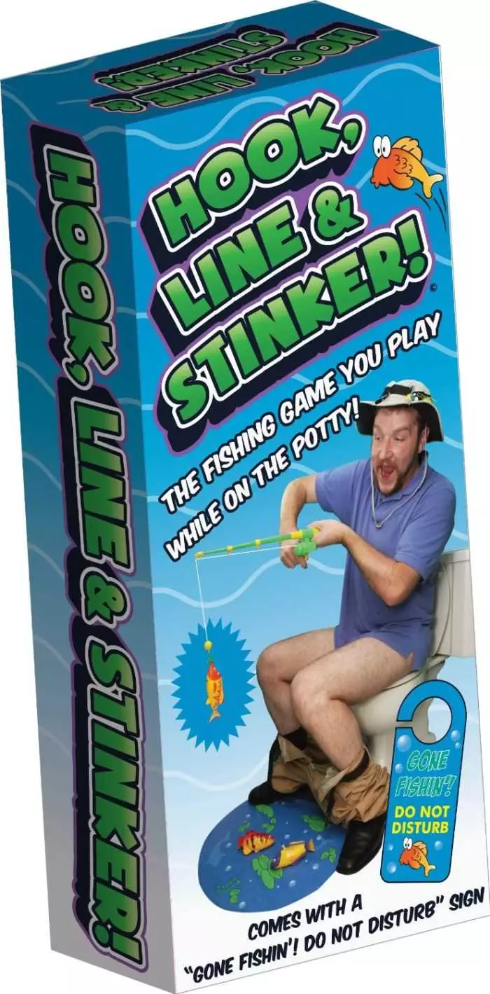 Hook Line And Stinker Toilet Fishing Game 001