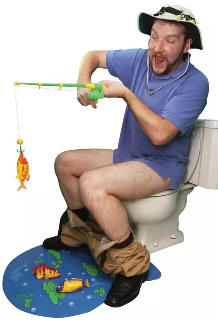 Hook Line And Stinker Toilet Fishing Game 002