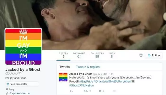 Over 200 Isis Twitter Accounts Have Been Hacked With Gay Pornography Pictures 001