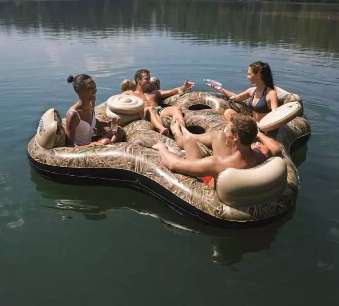 Four Person Realtree Camo Floating Island Review Where To Buy 003