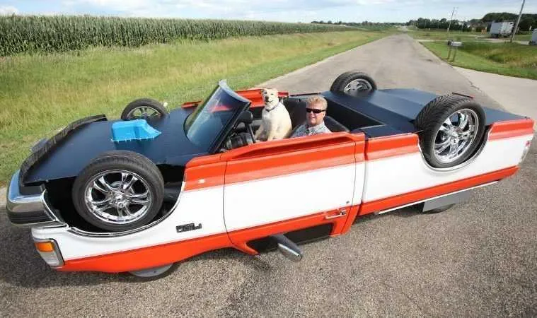Fully Functional Upside Down Truck Video Featured