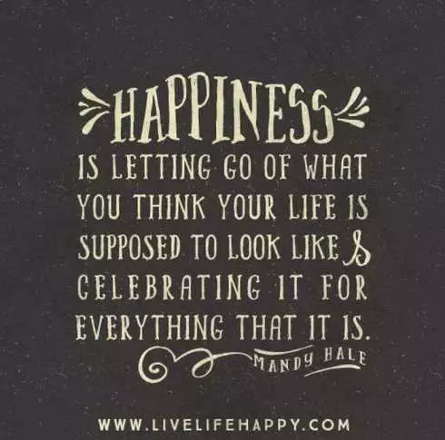 27 Of The Best Motivational Quotes Ever  Happiness Is Letting Go Of What You Think Your Life Is Supposed To Look Like