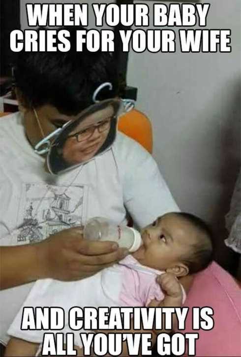 66 Funny Pictures Babies Only See 2D