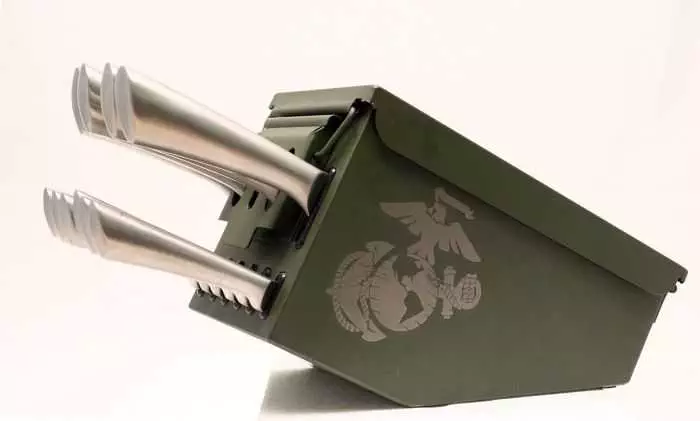 Ammo Can 10 Piece Knife Set 007