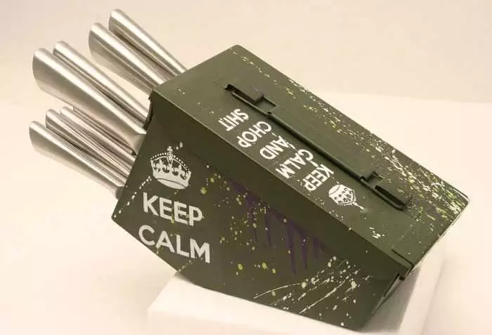 Ammo Can 10 Piece Knife Set 009