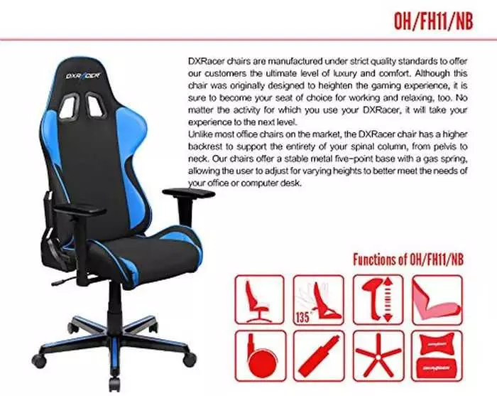 Dxracer Formula Series Gaming Chair 501
