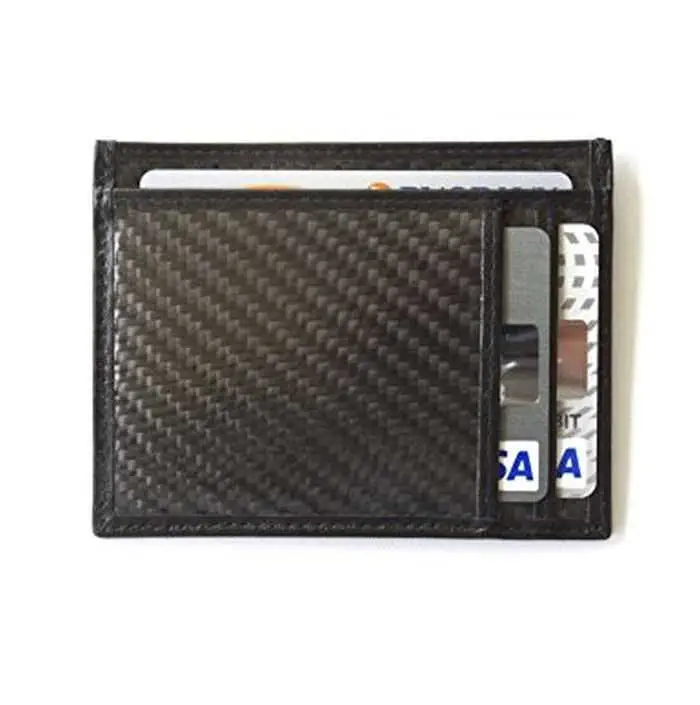 Wavy Modern Carbon Fiber Wallet Review 502