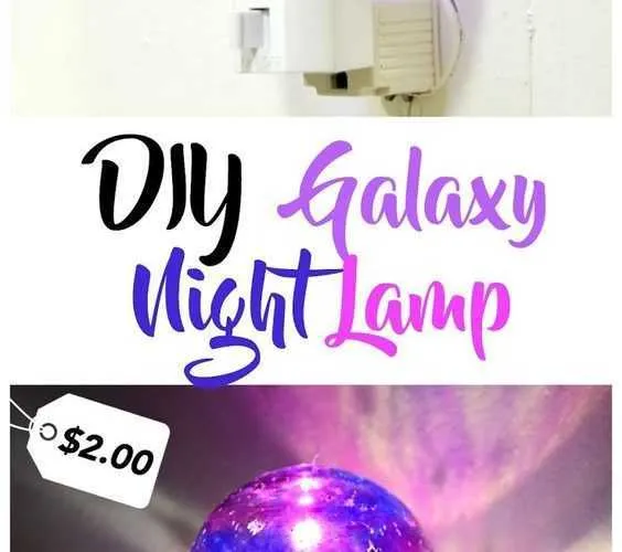 Diy Galaxy Nightlight