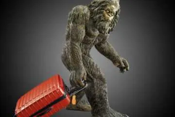 Lifesize Bigfoot Statue For Decoration