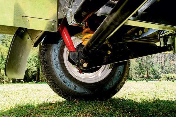 Closeup Image Of The Underlay Dedicated Mc2 Suspension