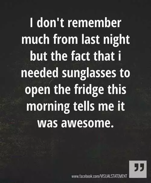 Hangover Fridge