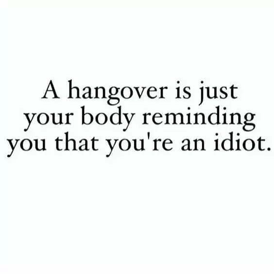 Hangover Idiot