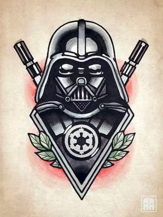 Best Star Wars Tattoos  Darth Vader