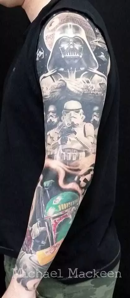 Best Star Wars Tattoo  Dark Side