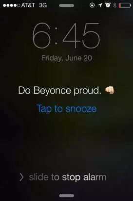 Alarmclock Beyonce