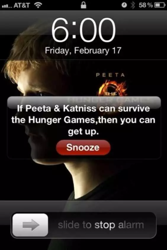 Alarmclock Hungergames