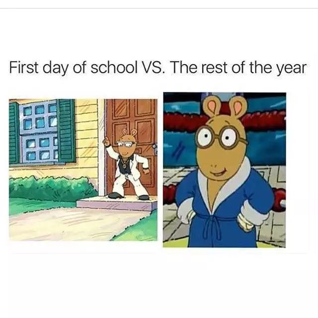 Arthur Firstdayofschool