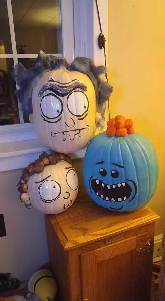 Diy Rickmortypumpkin