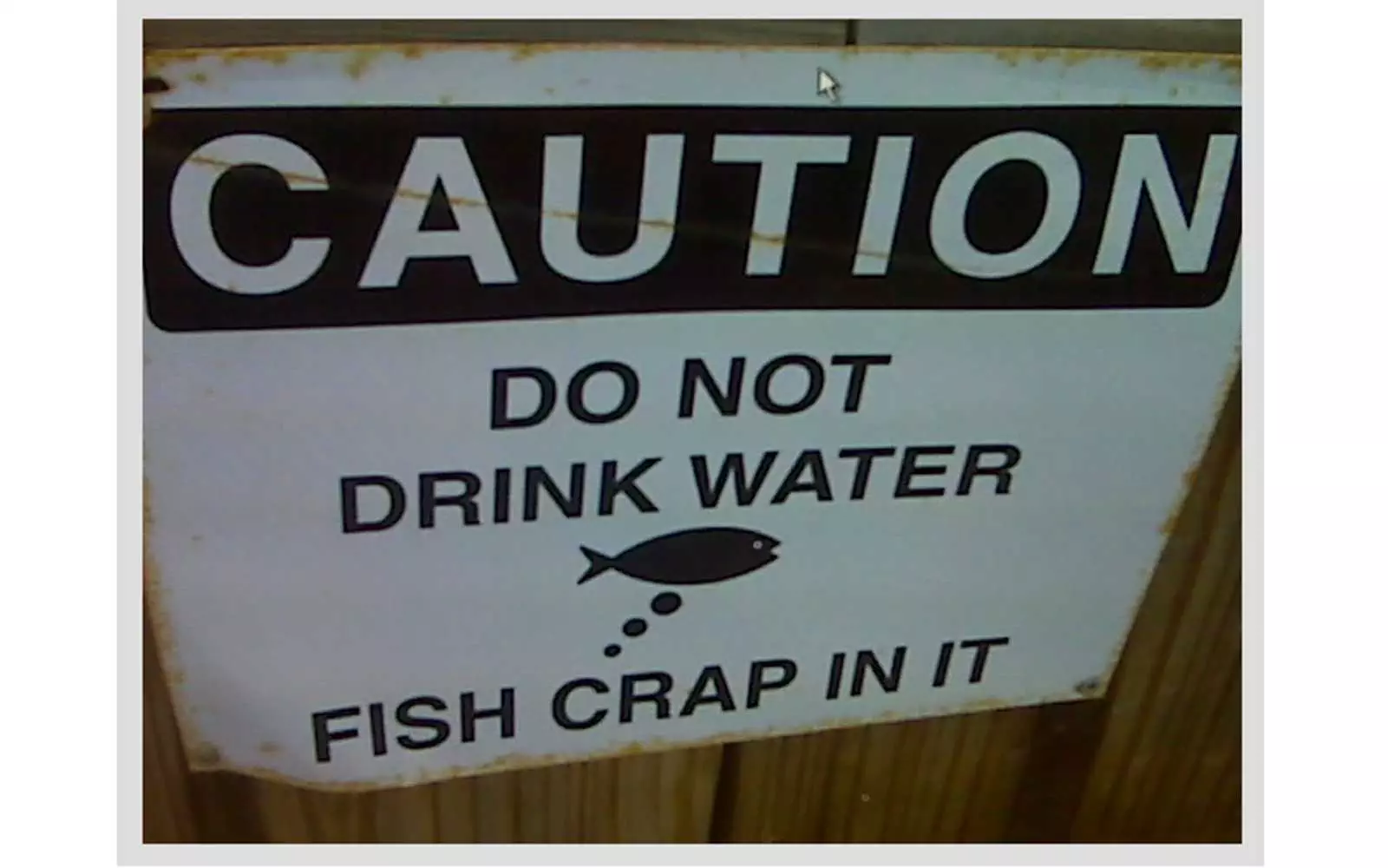 Funny Signfishcrap