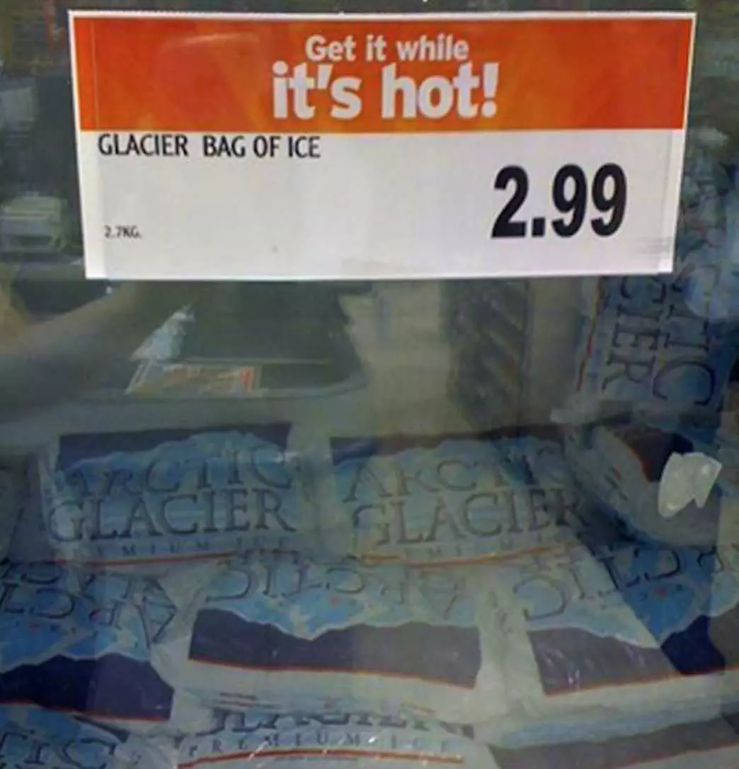 Funnysign Icebag
