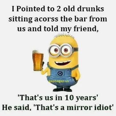 Minion Barmirror