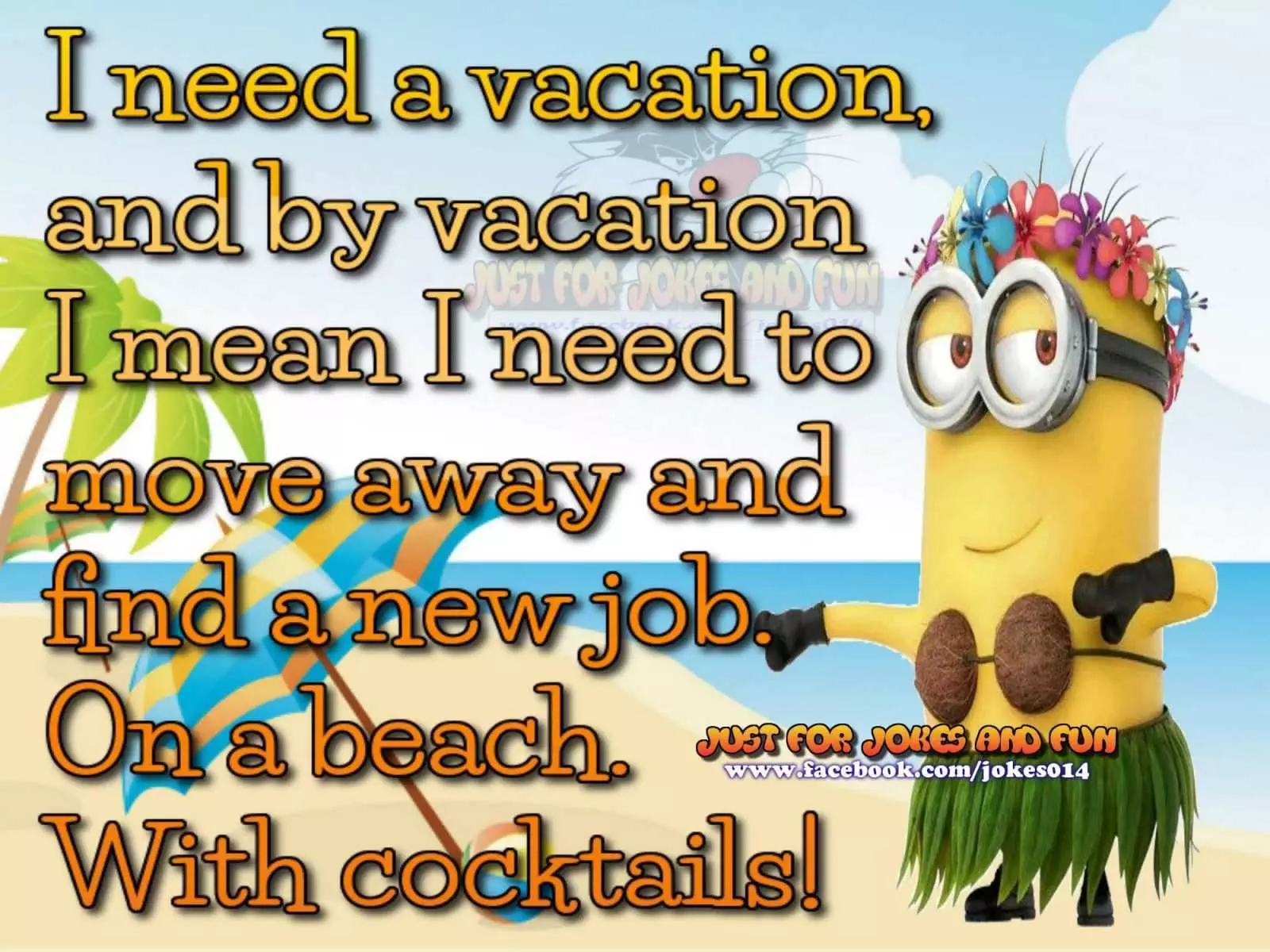 Minion Newjobvacation