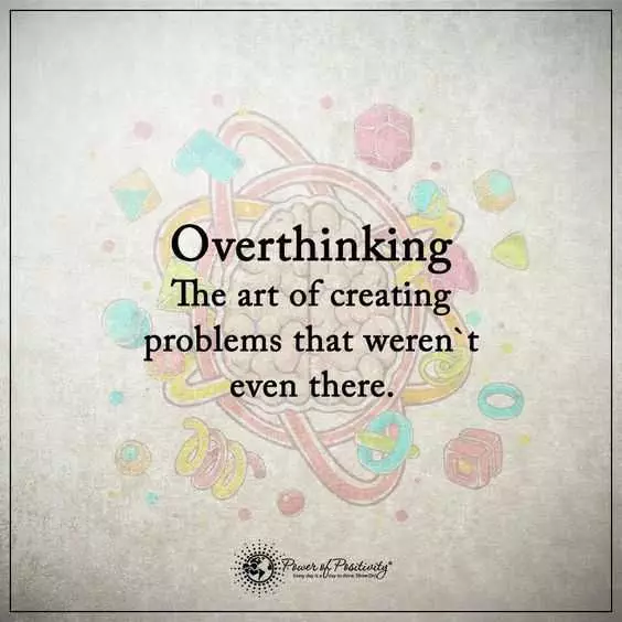 Quote Overthinking