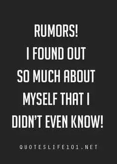 Funnyquote Rumors