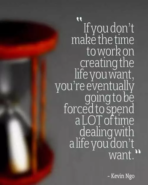 Quote About Working Towards A Life You Want