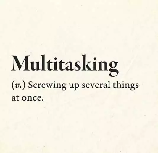 Quote Multitasking