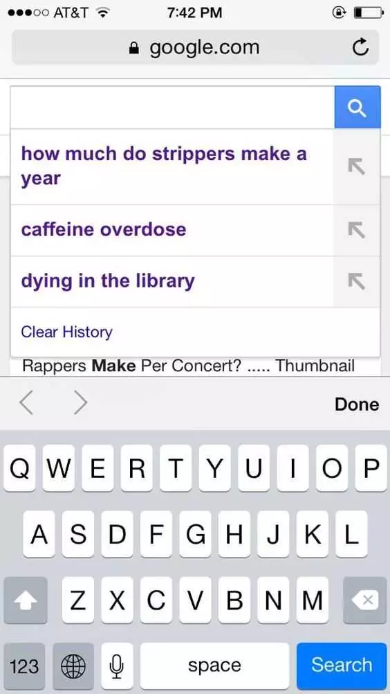 Finals Week Searches