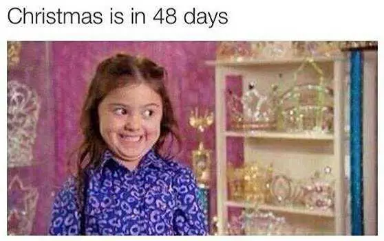 Too Early For Christmas Meme Who's Counting?