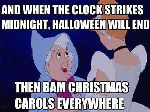 Early Christmas Decorations Meme Funny Cinderella