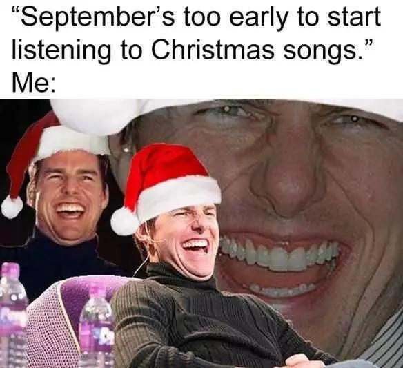 Christmas Too Soon Meme Falalala Don't