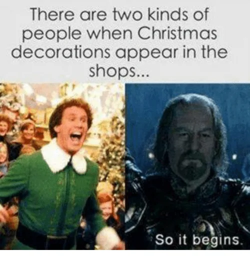 Too Early For Christmas Meme So It Begins