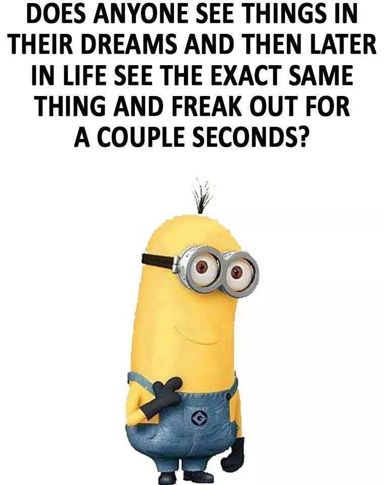 Funny Minion Quote About Dreams And Reality