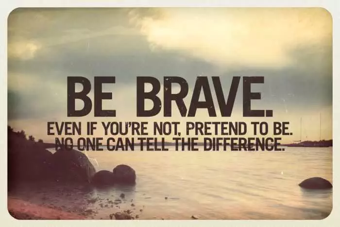 Quote Be Brave Tell Difference